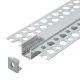 Aluminijumski profil za LED trake 10x43.7x2000mm ugradni sa difuzorom 2m MA1010-UG