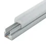 Aluminijumski profil za LED trake sivi 11.2x11.2x2000mm nadgradni sa difuzorom 2m MA1111-A