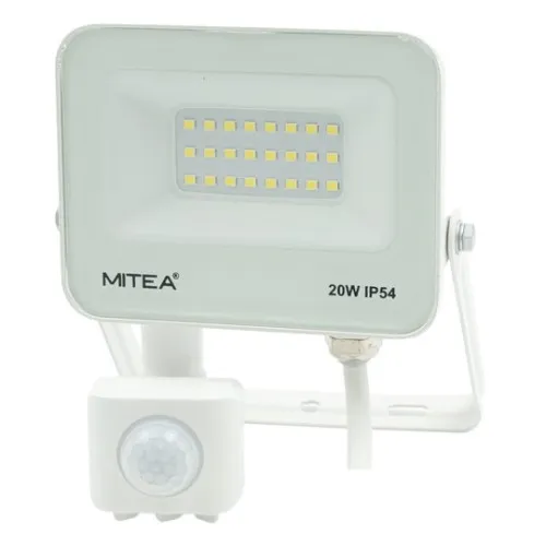 SMD ECO LED reflektor beli 6500K sa senzorom 20W IP54 M490020-RLS-B5