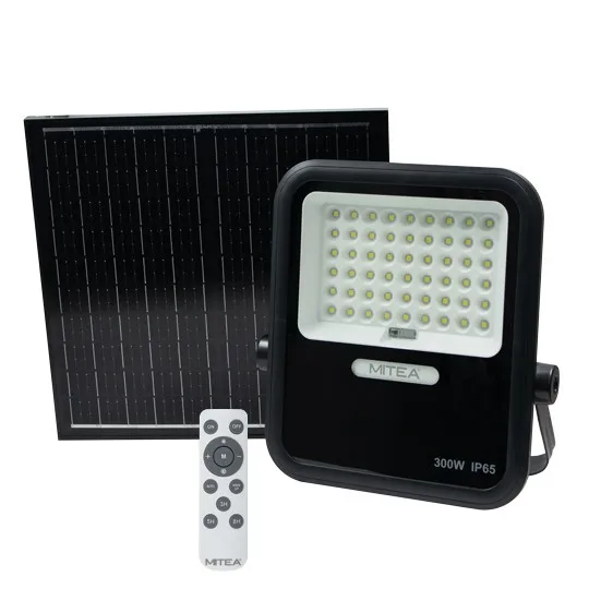LED reflektor crni 300W 6500K IP65 solarni set ABS M452080-C4 Mitea Lighting