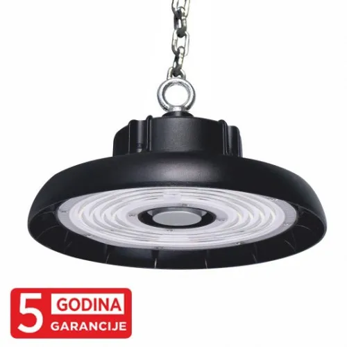 ECO LED UFO svetiljka 100W 6500K crna IP65 6KV 5Y M460100-C5