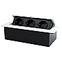 beli POPUP nameštajski PODSKLOP sa tri utičnice 16A 250V-3600W ME-PN-1207/W-3