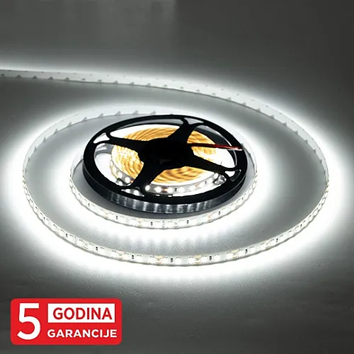 SMD LED traka 10W/1m 12V 6500K IP20 5m kotur 120 LED/1m 5Y MLM-2835-120-ML