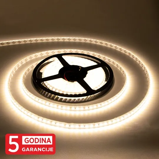 SMD LED traka 10W/1m 12V 4000K IP65 5m kotur 120 LED/1m 5Y MLO-2835-120-ML