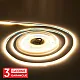 LED traka 7W/1m 12V 4000K IP22 5m kotur COB 3mm 384 LED/1m 3Y MLH-2110-ML-3