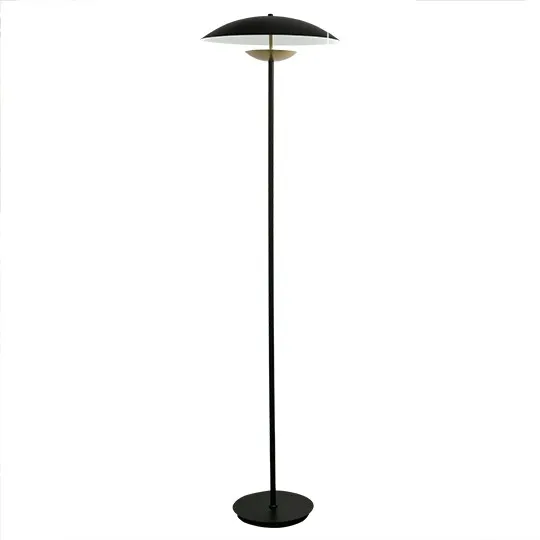 Podna lampa crna LED 3000K M79-C