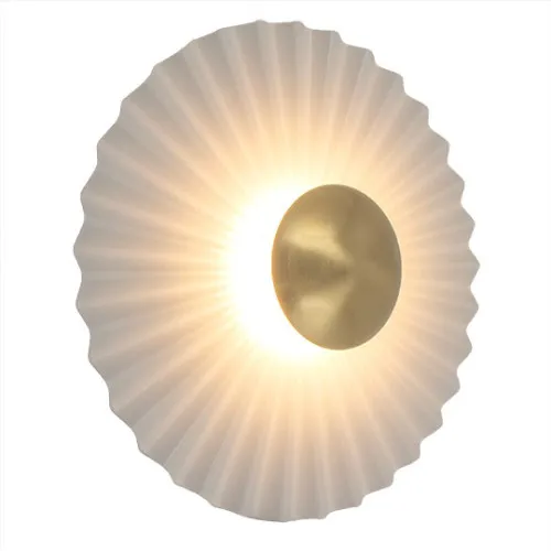 Zidna lampa zlatna LED belo- 3000K Mitea Ligting M11114-250-WGD