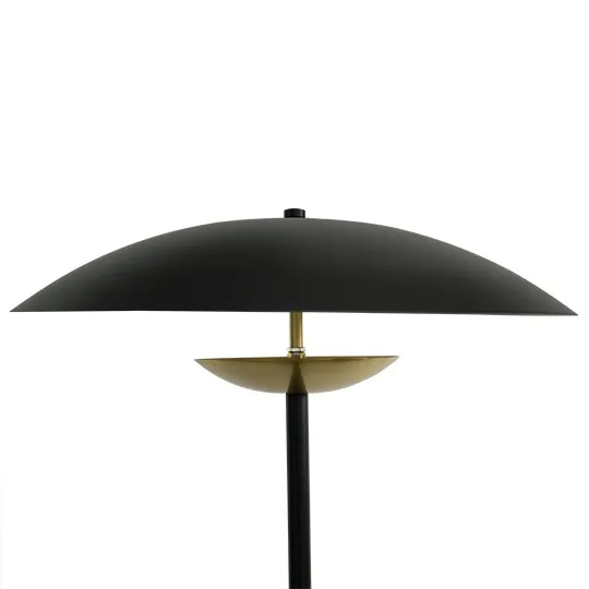 Podna lampa crna LED 3000K M79-C
