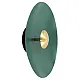 Zidna lampa zelena LED zlatno- 3000K M11113-GGD