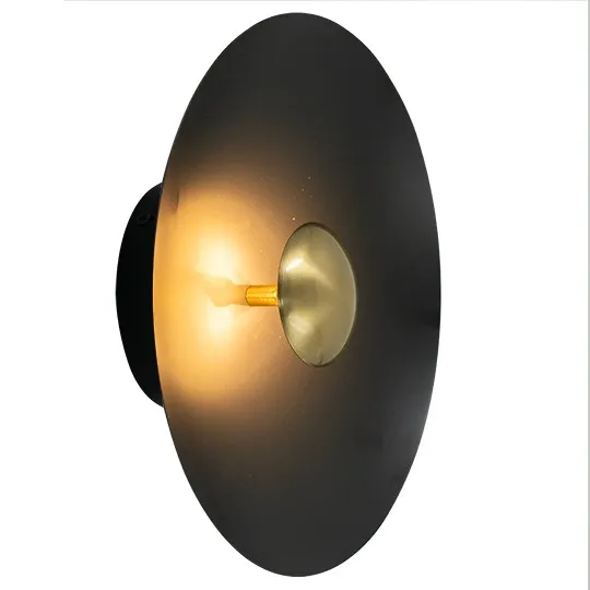 Zidna lampa crno-zlatna LED 3000K M11113-CGD