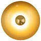 Zidna lampa zlatna LED 3000K M11113-GD