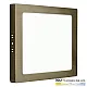 Nadgradni kvadratni led panel saten nikl 18W 3000~6500K M18NK-SN-CCT