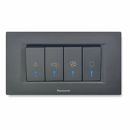Kupatilski indikator tamno sivi horizontalni sa indik. WT9(WVTT40025DG)-EU2 Thea M 4M Panasonic