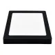 Nadgradni kvadratni led panel crni 24W 3000~6500K M24NK-BK-CCT