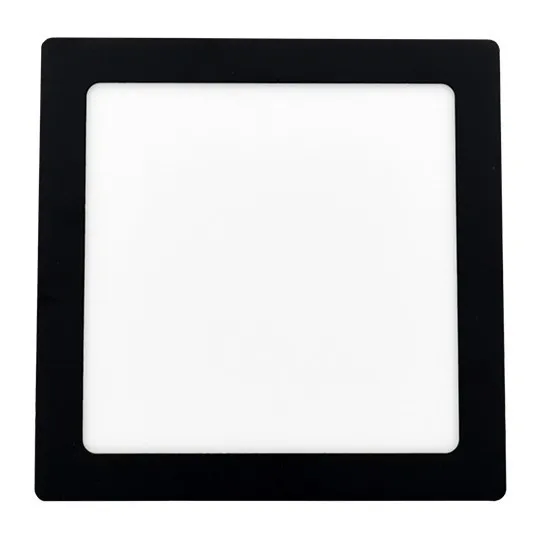 Nadgradni kvadratni led panel crni 24W 3000~6500K M24NK-BK-CCT