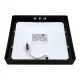 Nadgradni kvadratni led panel crni 24W 3000~6500K M24NK-BK-CCT