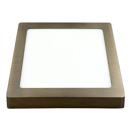Nadgradni kvadratni led panel saten nikl 18W 3000~6500K M18NK-SN-CCT