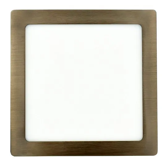 Nadgradni kvadratni led panel saten nikl 18W 3000~6500K M18NK-SN-CCT