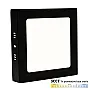 Nadgradni kvadratni led panel crni 12W 3000~6500K M12NK-BK-CCT