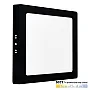 Nadgradni kvadratni led panel crni 18W 3000~6500K M18NK-BK-CCT