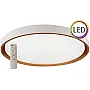LED plafonjera sa daljinskim belo-zlatna 45W LED SMD CCT 3000~6500K fi500mm M205519-A