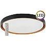 LED plafonjera sa daljinskim crno-zlatna 45W LED SMD CCT 3000~6500K fi500mm M205521-A
