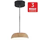 Visilica LED 8W 3000K svetlo drvo 3Y M10942