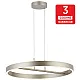 Visilica zlatna LED 42W 3000K crna + šampanj 3Y M10948