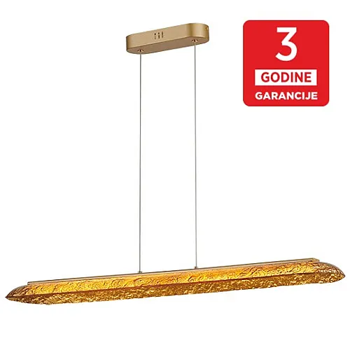 Visilica zlatna LED 28W 3000K 3Y M10949