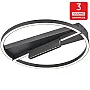 LED plafonska lampa crna 30W 3000K peščano 3Y M10937