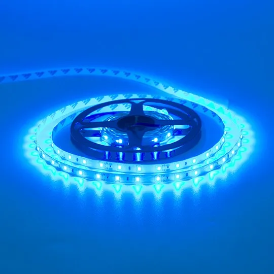 SMD LED traka plava 4.5W/1m 12V IP20 5m kotur 60 LED/1m MLR-2835-60-ML