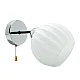 Zidna lampa hrom-belo 1xE27 max.60W 220V M11092-1Z