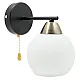 Zidna lampa crna + zlatna + bela 1xE27 max.60W 220V M11090-1Z
