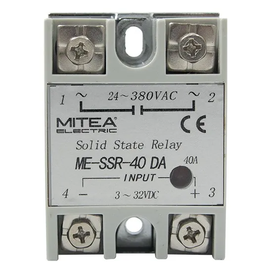 Solid state relej ME-SSR-40DA/24-380VAC(DC-AC)