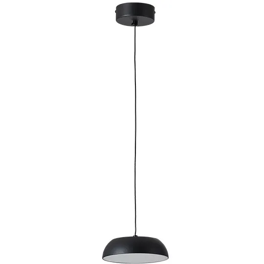 Visilica crna LED 8W 3000K peščano 3Y M10940