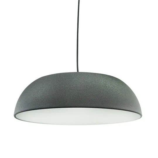 Visilica crna LED 8W 3000K peščano 3Y M10940