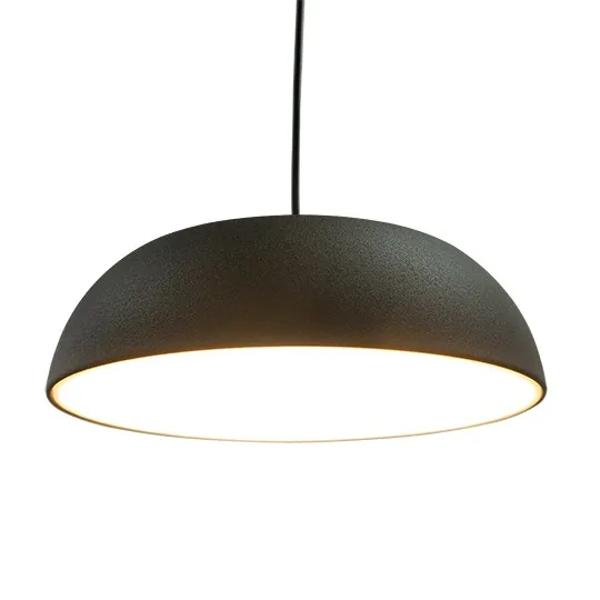 Visilica crna LED 8W 3000K peščano 3Y M10940