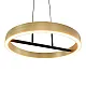 Visilica crna LED 42W 3000K + brušeno zlato 3Y M10944