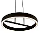 Visilica crna LED 32W 3000K peščano 3Y M10945