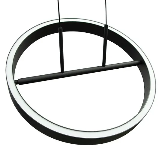 Visilica crna LED 32W 3000K peščano 3Y M10945