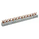 Bakarni češalj izolovani 3P U-63A-12M 215mm 400V ME-PIN