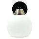 Zidna lampa crna + zlatna + bela 1xE27 max.60W 220V M11090-1Z