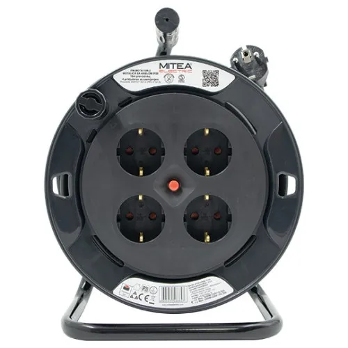 Priključnica 250V-3000W- prenosna - motalica PM-MOT4-15M-2 DZ