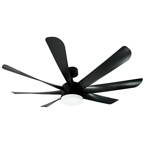 Ventilator crni plafonski 50W sa svetlom LED CCT 20W fi152cm sa daljinskim upravljačem MV5015-C Mitea Lighting