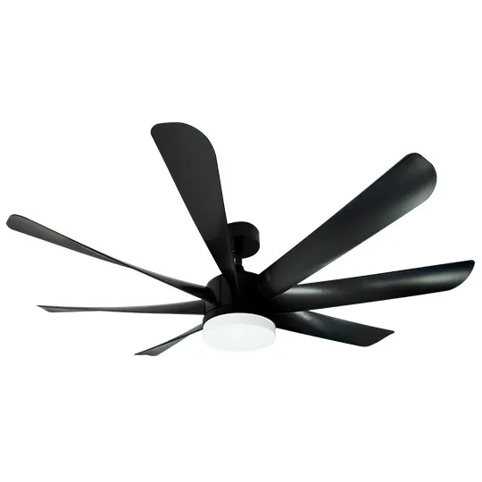 Ventilator crni plafonski 50W sa svetlom LED CCT 20W fi152cm sa daljinskim upravljačem MV5015-C