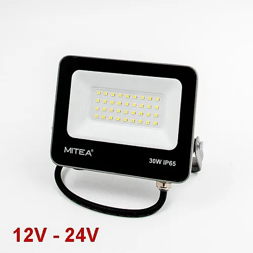 LED reflektor siva 30W 6500K 12-24V (AC/DC) IP65 M455030-S1