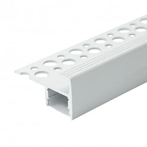 Aluminijumski profil za LED trake beli 22x40x2000mm za pločice/stepenice sa difuzorom 2m MA06-W Mitea Lighting
