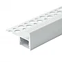 Aluminijumski profil za LED trake beli 22x40x2000mm za pločice/stepenice sa difuzorom 2m MA06-W