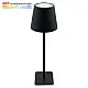 Stona lampa crna 2W IP20 LED TOUCH dimmable + 3CCT 3000-6000K DC5V LED M6002-C