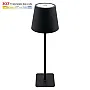 Stona lampa crna 2W IP20 LED TOUCH dimmable + 3CCT 3000-6000K DC5V LED M6002-C